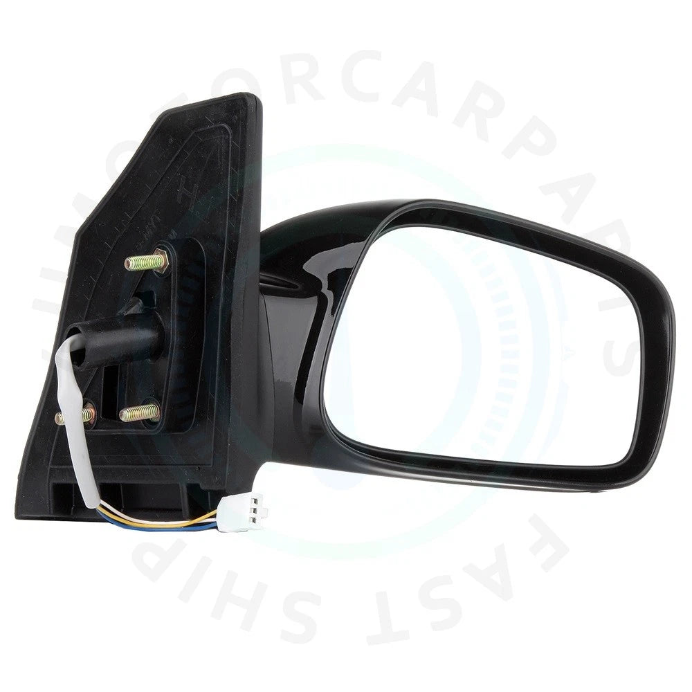 Pair Black Power Side Mirrors for Toyota Corolla (2003–2008)