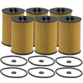 Set of 6 Wix WL10056 Engine Oil Filters for (Metal Free)