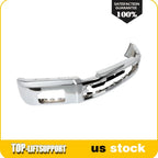 Chrome Front Steel Bumper Face Bar for Ford F150 (2015–2017)
