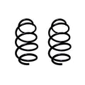 2X Front Coil Springs for Kia Sportage 2.0L (2016–2022)