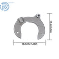Street Rod Kit Pair Forged Steel Caliper Brackets for Ford Mustang II (1974–1978)