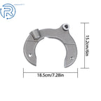 Street Rod Kit Pair Forged Steel Caliper Brackets for Ford Mustang II (1974–1978)