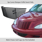 Stainless Black Billet Grille Insert for Chrysler PT Cruiser (2000-2005)