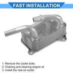 Engine Oil Cooler with Seals for Mercedes-Benz C240 (2001-2005)