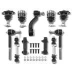 Set of 11 Front Idler Arm Sway Bar Tie Rod End Ball Joint for Chevrolet GMC