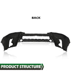 Front Bumper Cover Assembly for Toyota Highlander (2017–2019)