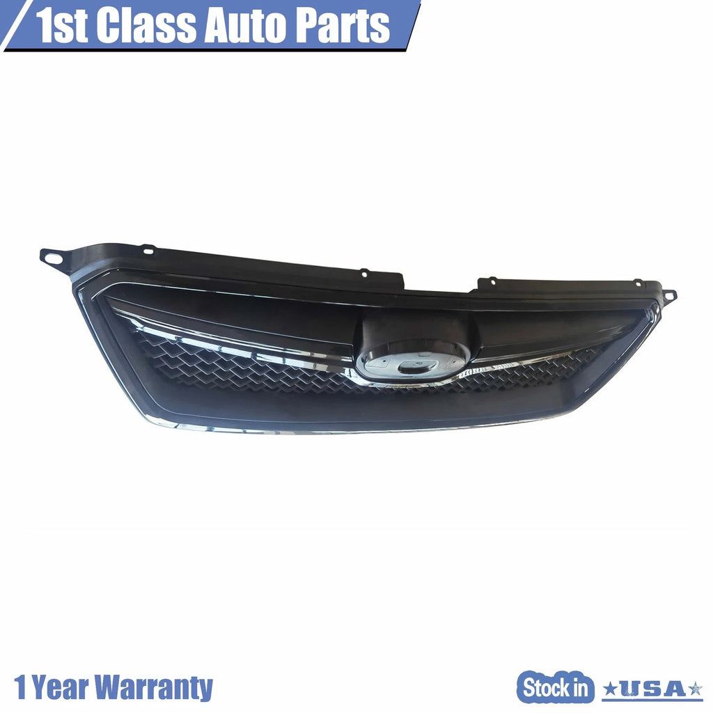 Front Upper Grille with Glossy Black Trim for Subaru Crosstrek (2016-2017)