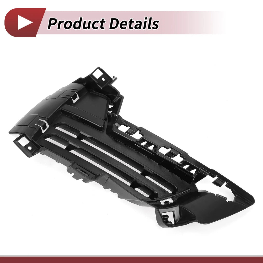 1 Pc Fog Light Grill for BMW X5 (2014–2018) No. 51117307994 Black