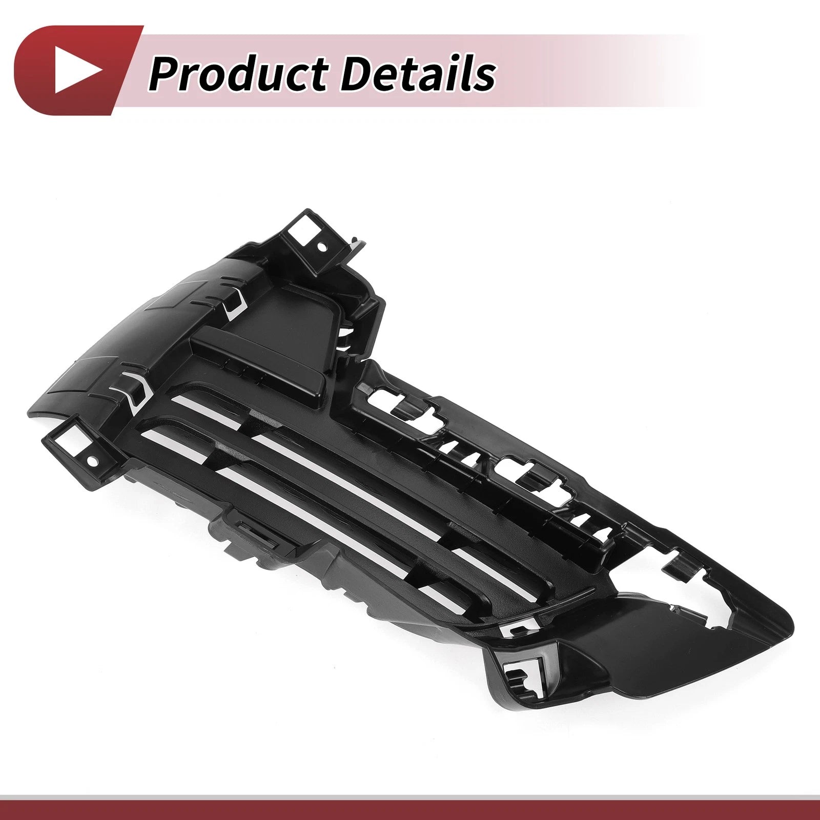 1 Pc Fog Light Grill for BMW X5 (2014–2018) No. 51117307994 Black