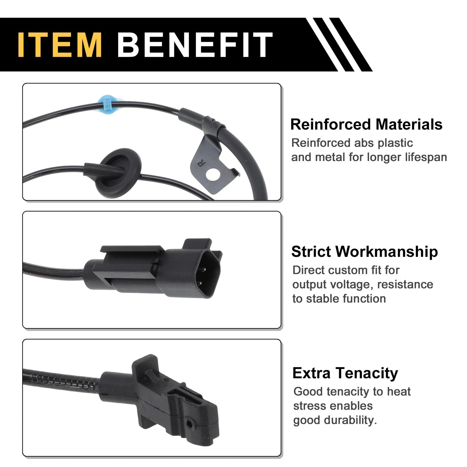 ABS Wheel Speed Sensor No.MN116248 for Mitsubishi Outlander (2003–2020)