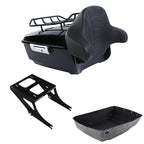 2X Trunk Backrest Rack for Harley Fatboy (2008–2017)