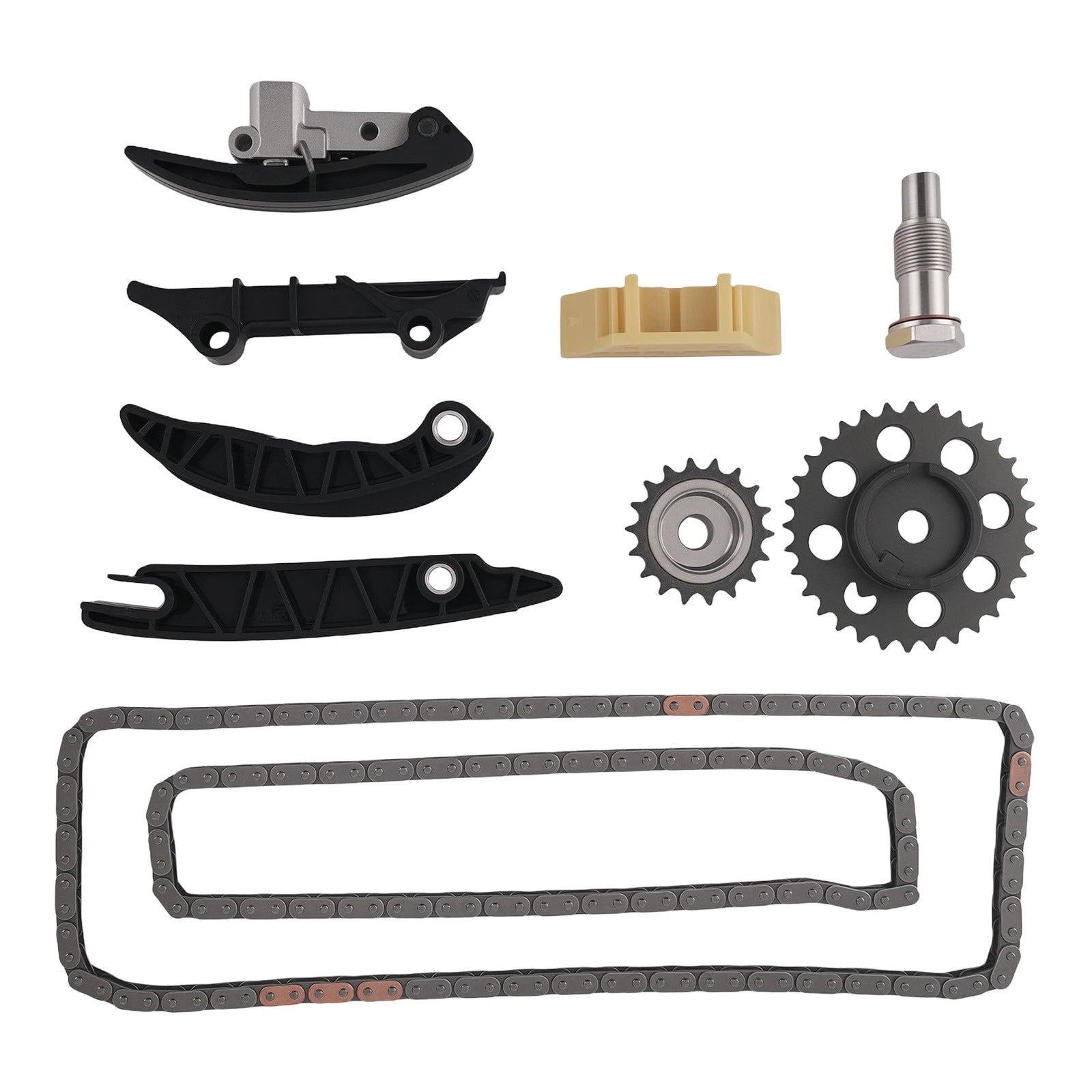 Timing Chain Kit w/Guides for VW CC Passat Touareg 3.6L (2009–2017) 03H109503C 03H109465