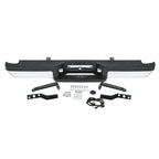 Chrome/Black Rear Step Bumper Face Bar Pad for Ford Ranger (1993–2011)