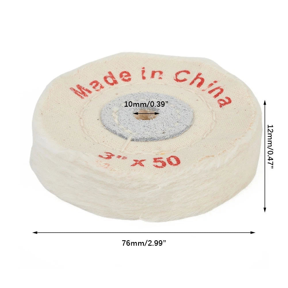 Cloth Buffing Wheel for Heavy Duty Polisher (Jewelry)