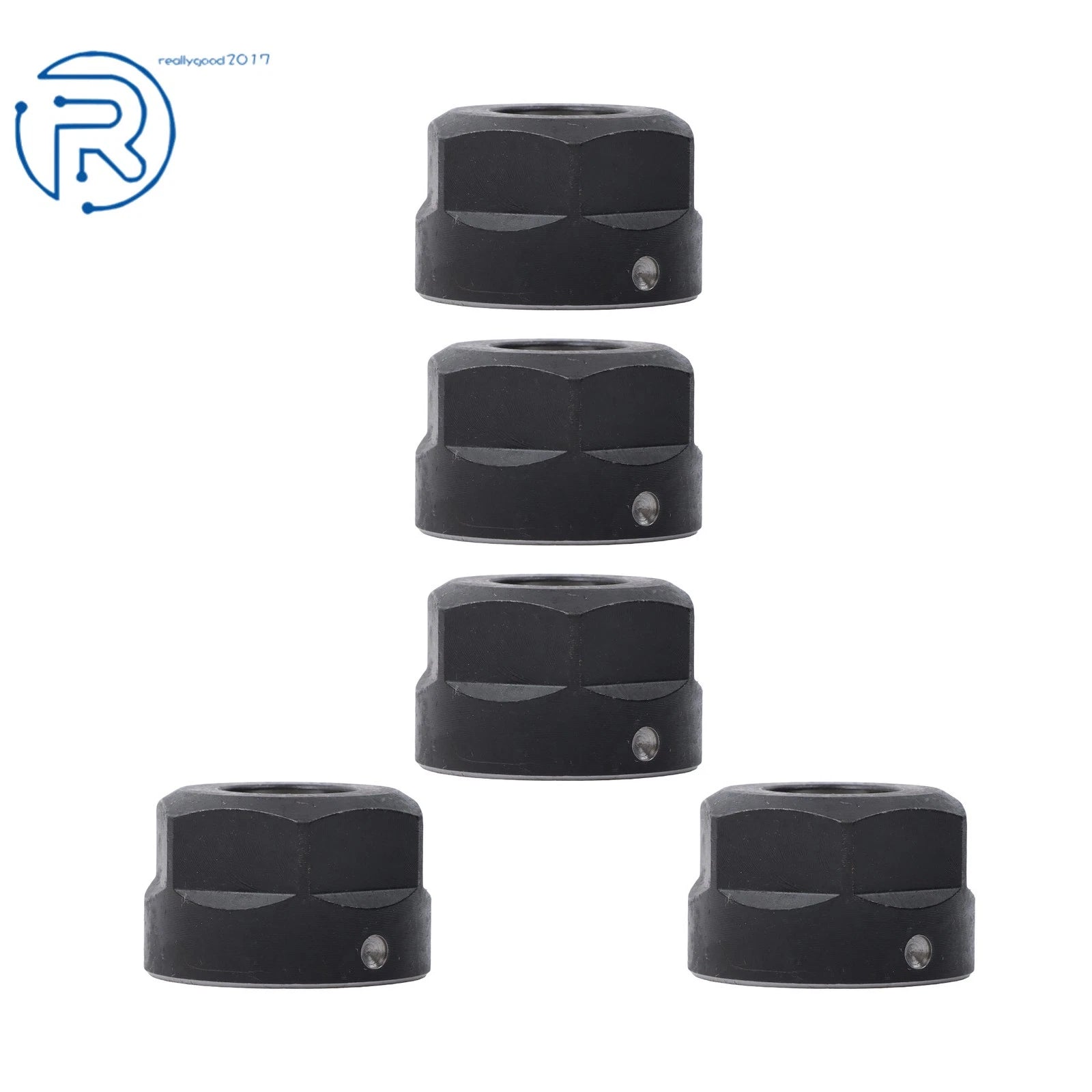 5Pcs ER20 Nut A Type for Clamping Collets (G2.5/25000rpm)