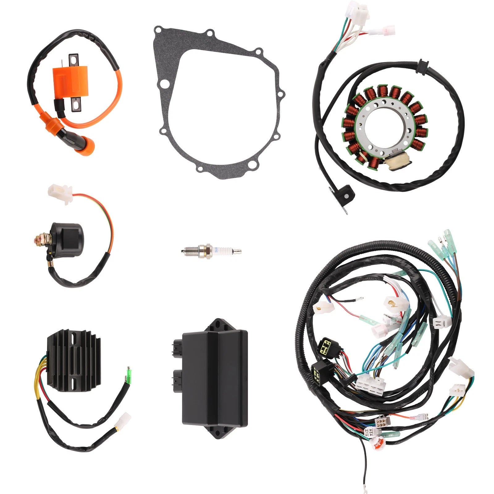 Wiring Harness Stator CDI Ignition Coil Kit for Yamaha Warrior 350 (1997–2001)