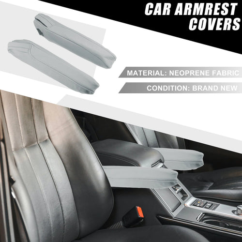 1 Pair Armrest Covers for Honda Odyssey (2000–2011) Gray