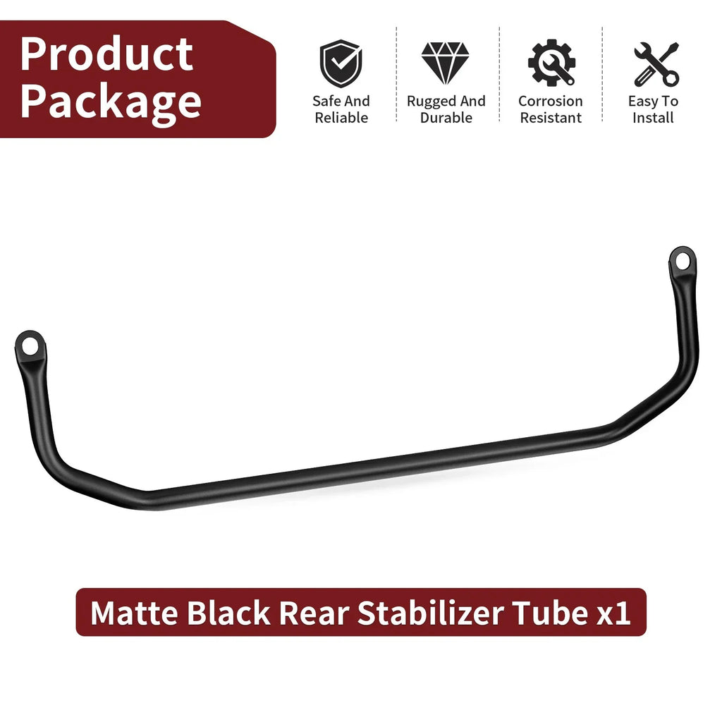 Matte Black Rear Stabilizer Tube for Polaris Ranger 570