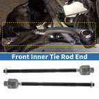 2X Front Inner Tie Rod End Links for Honda CR-V (2007–2008)