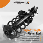 2X Front Strut with Coil Spring Assembly for Nissan Sentra (2014-2019)