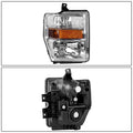 Pair Headlights for Ford F250 F350 F450 F550 Super Duty (2008–2010)