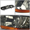 Pair of Smoked/Amber Signal Headlights for Honda Civic (1998–2002)