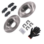 Rear Brake Rotors & Ceramic Pads Kit for Hyundai Elantra Coupe GT (2013–2015)