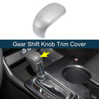 ABS Gear Shift Knob Cover Sticker for Honda Civic (2021–2023) Silver Tone