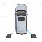 Magnetic Mesh Sun Blind Shades for Subaru Forester (2012–2018)