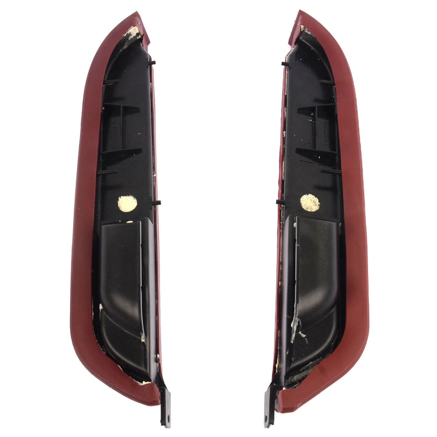 2X Front LH+RH Door Armrest for 1990-1994 Chevrolet GMC C/K 1500 2500 3500 Red