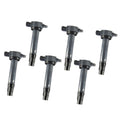 Set of 6 Ignition Coils for Mitsubishi Lancer, Outlander