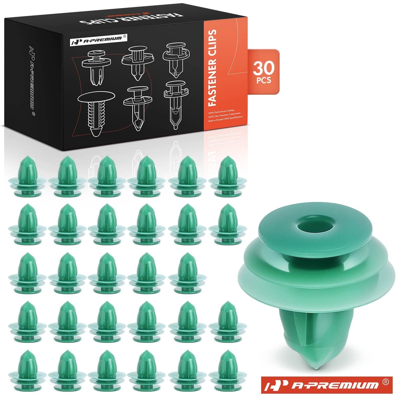 30x Door Panel Trim Retainer Clip for Honda 