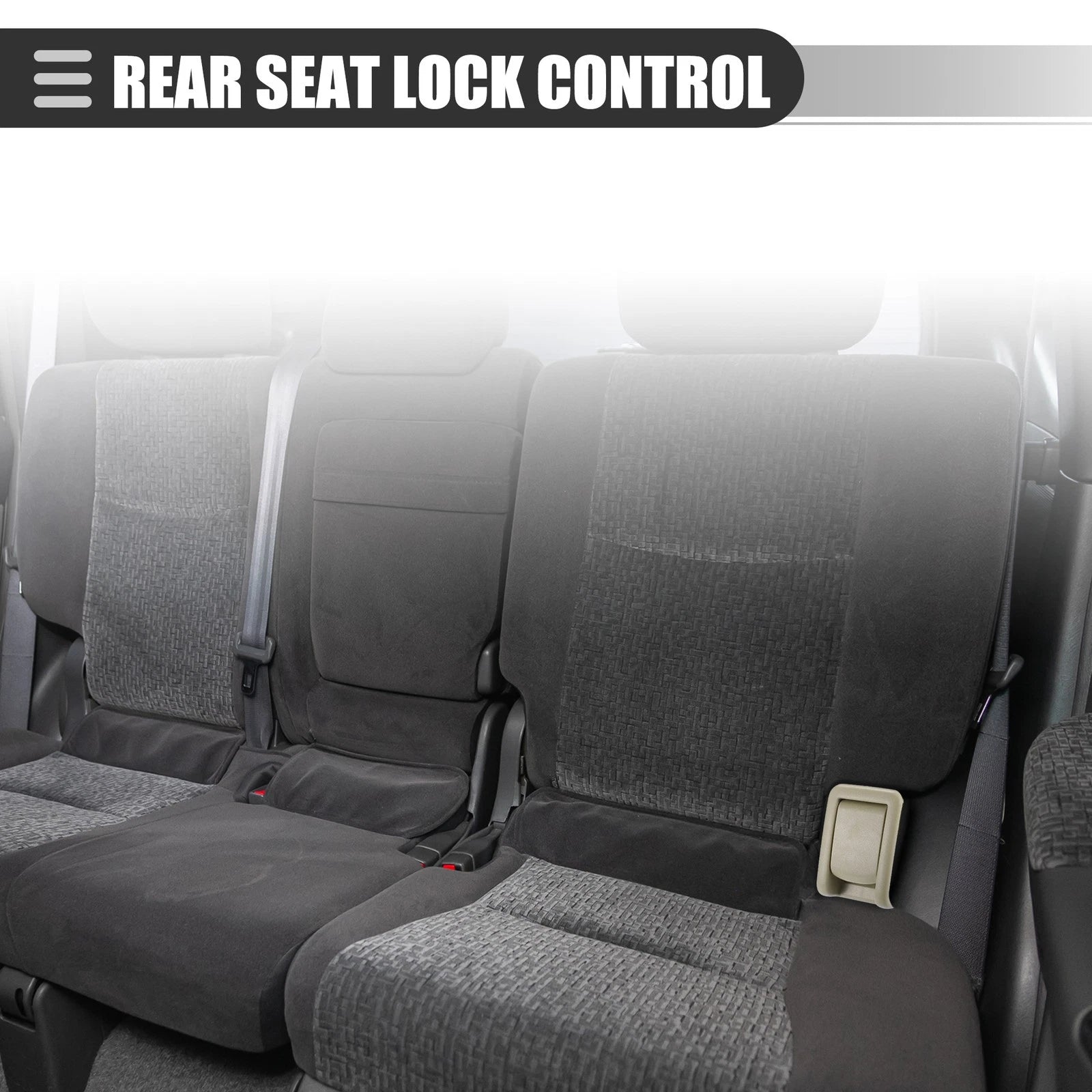 Rear Seat Lock Control Lever for Toyota 4Runner (2009–2019) No.7205760130A3