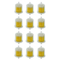 Set of 12 Fuel Filters for Audi BMW Fiat Jeep MB Renault Porsche Saab VW