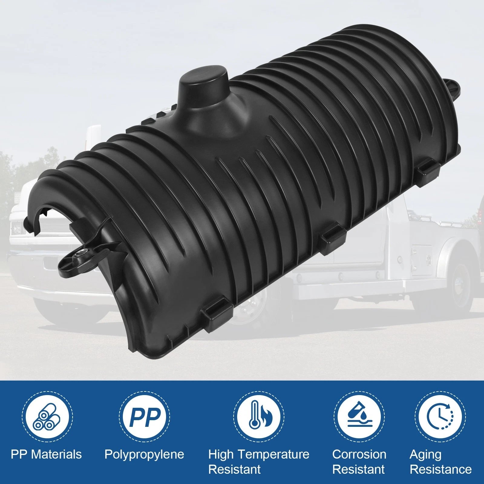 Lower Air Box Cleaner Housing for Chevrolet Kodiak GMC Topkick (2003–2009)