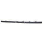 Front Center Bumper Cover Molding Replacement for Gray Chrome ABS Plastic