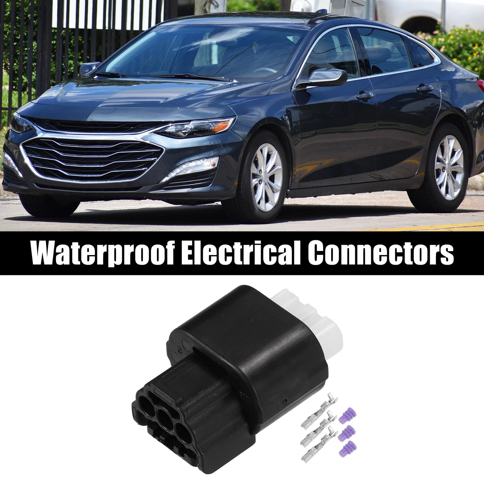 Set of A/C Pressure Switch Connectors for Honda Acura (2005–2020) E41C3