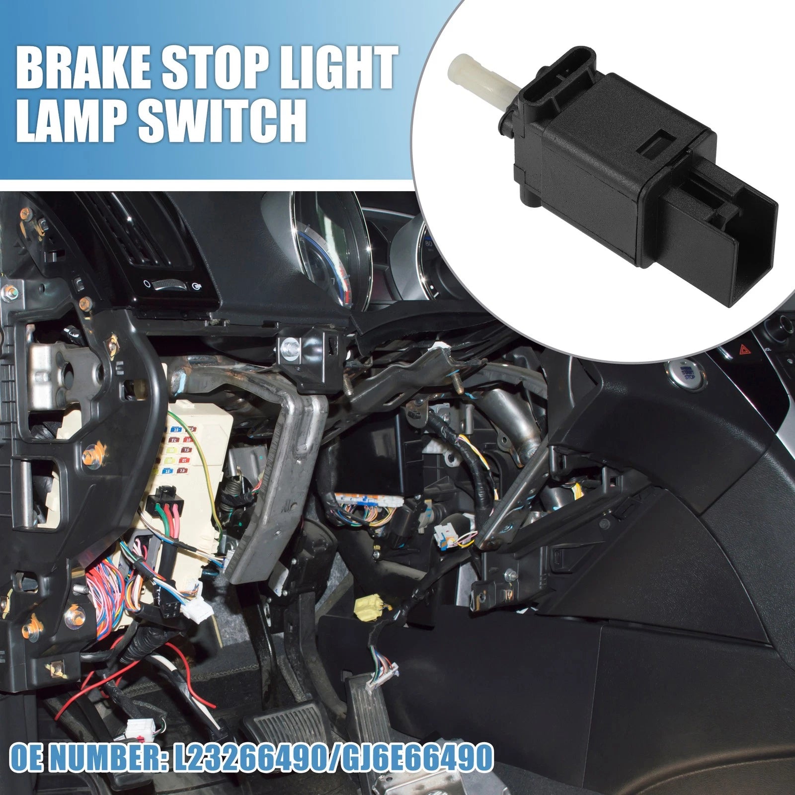 Brake Stop Light Lamp Switch No.L23266490/GJ6E66490 for Mazda CX-7 (2007–2012)