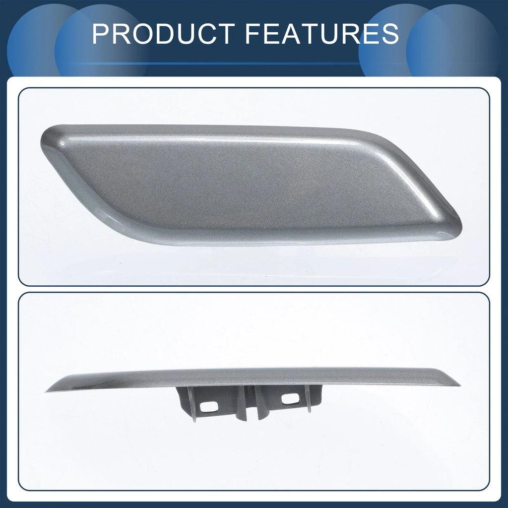 Front Right Washer Nozzle Cover for Honda Accord VIII 2011-2013 Dark Gray 1 x