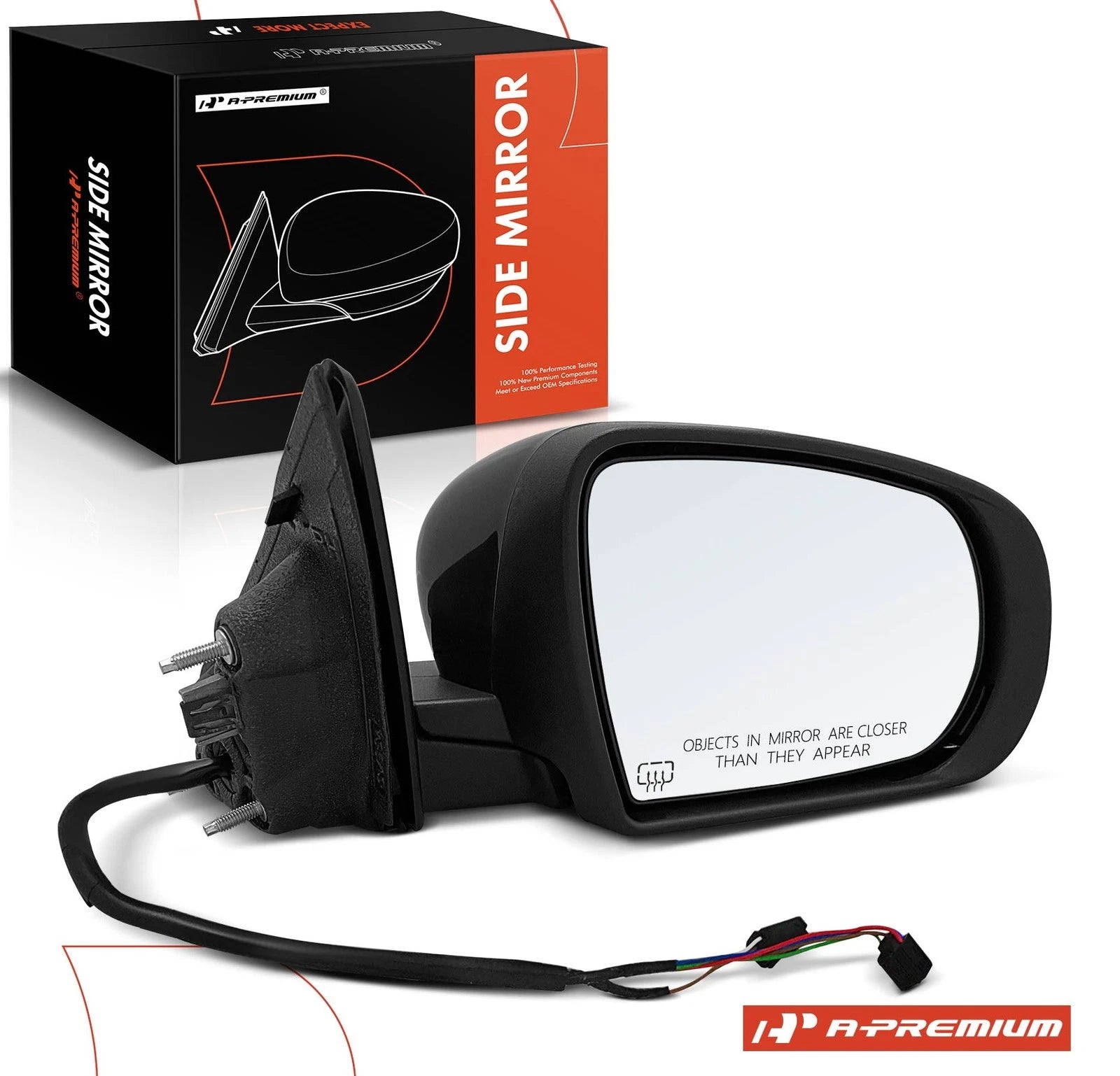 Passenger Power Adjust Side Mirror for Jeep Compass (2017–2023)