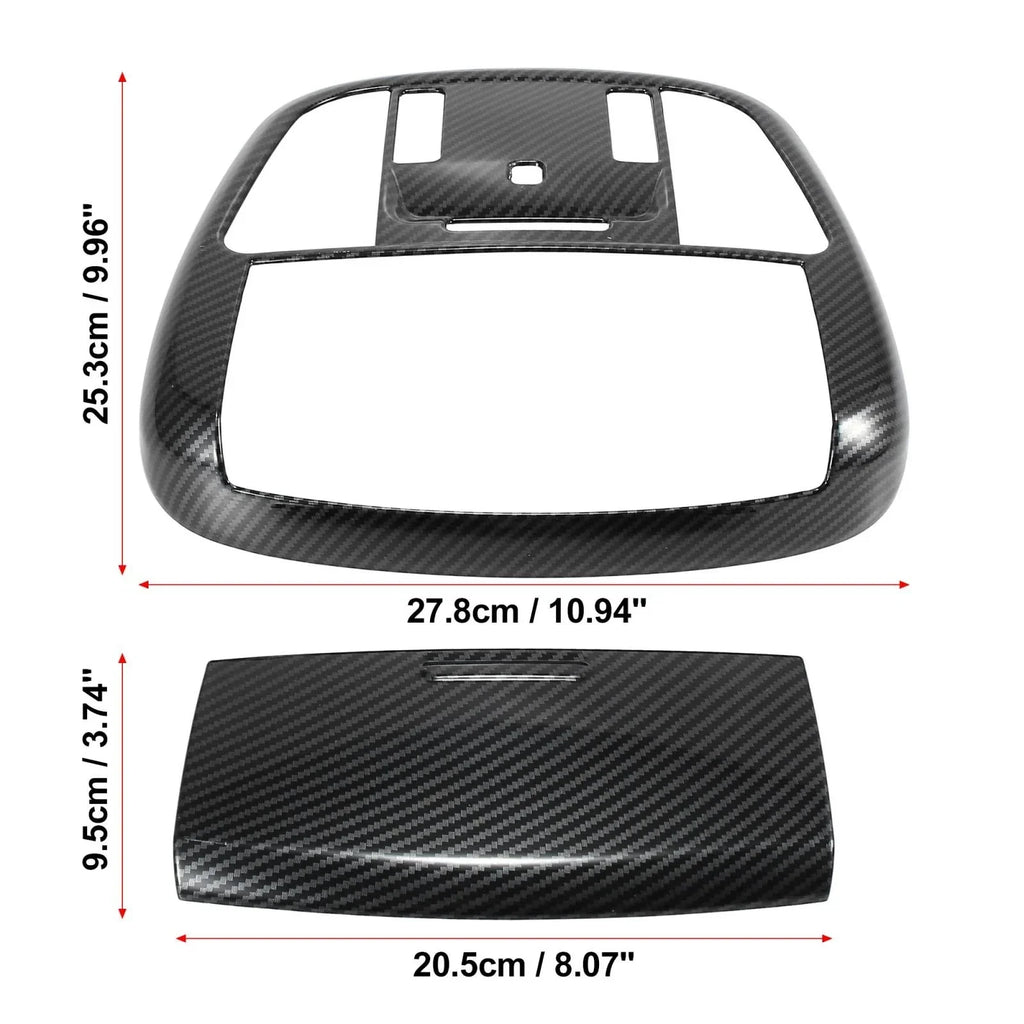 Carbon Fiber Roof Reading Light Cover for Dodge Charger (2011-2021)