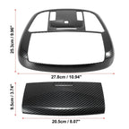 Carbon Fiber Roof Reading Light Cover for Dodge Charger (2011-2021)