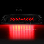 Pulse Arrow LED Carbon Fiber 3rd Brake Light for Toyota Tacoma (1995–2015)
