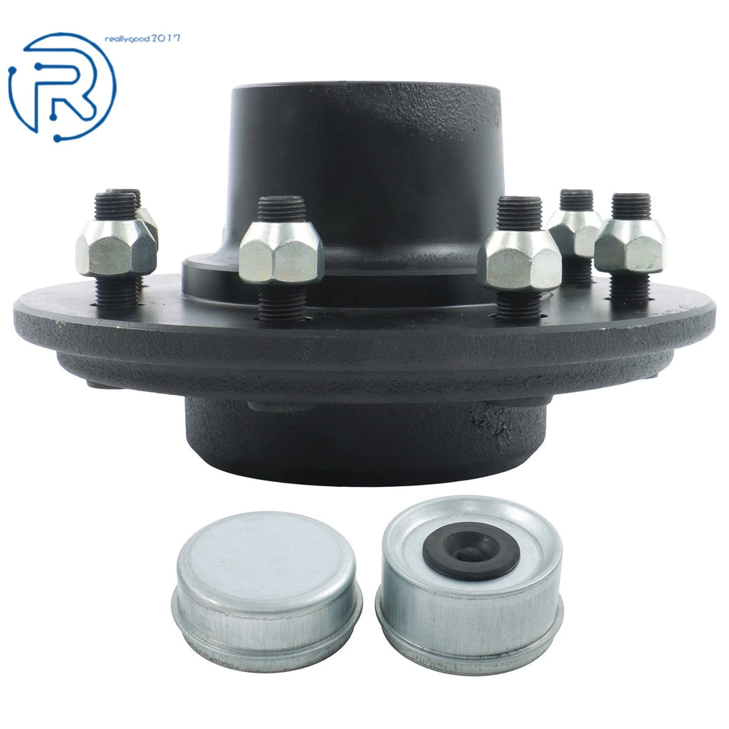 7000 lbs Spindle #42 Trailer Hub Kit 8 on 6.5" Pre-Greased (Fits )