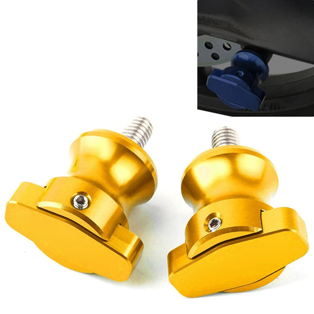 Swingarm Sliders Spools for Honda CBR600RR (2003–2017) M8 Gold