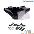 Black Batwing Fairing for Harley Softail FLSTN FLSTF FLST FLHR