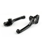 Pair Pivot Brake Clutch Levers for Suzuki RMZ250 RMZ450 (2005–2014) 27-14 Black