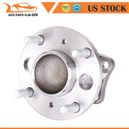 2X Rear Wheel Hub Bearing Assembly for Ford Fiesta (2011–2018) w/ ABS