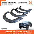 42A Fender Flares for Ford Ranger PX2 Dual Cab 2015-2018