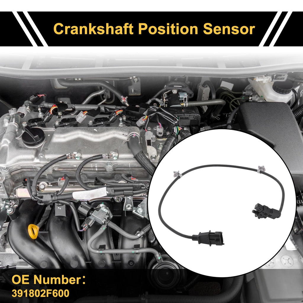 1 Pc Crankshaft Position Sensor No.391802F600 for Hyundai ix35 (2010–2012)